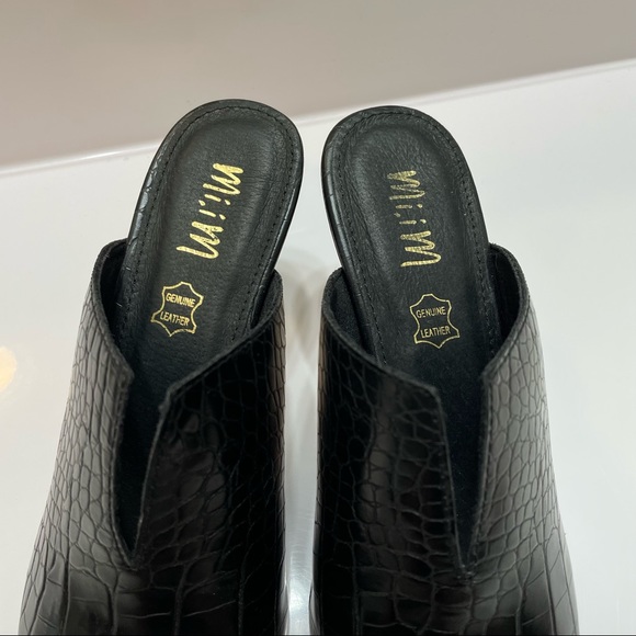 Mi.iM Genuine Leather Crocodile Heel - Picture 7 of 7